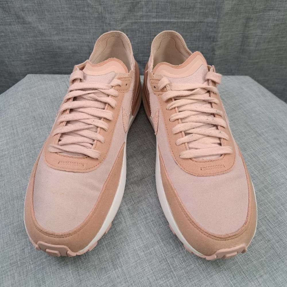 %Nike Waffle One Trainer Womens Tennis Shoes Pink Oxford Rose Size 7.5 / A 34 - Picture 2 of 12